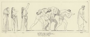 Seven Chiefs Against Thebes by John Flaxman